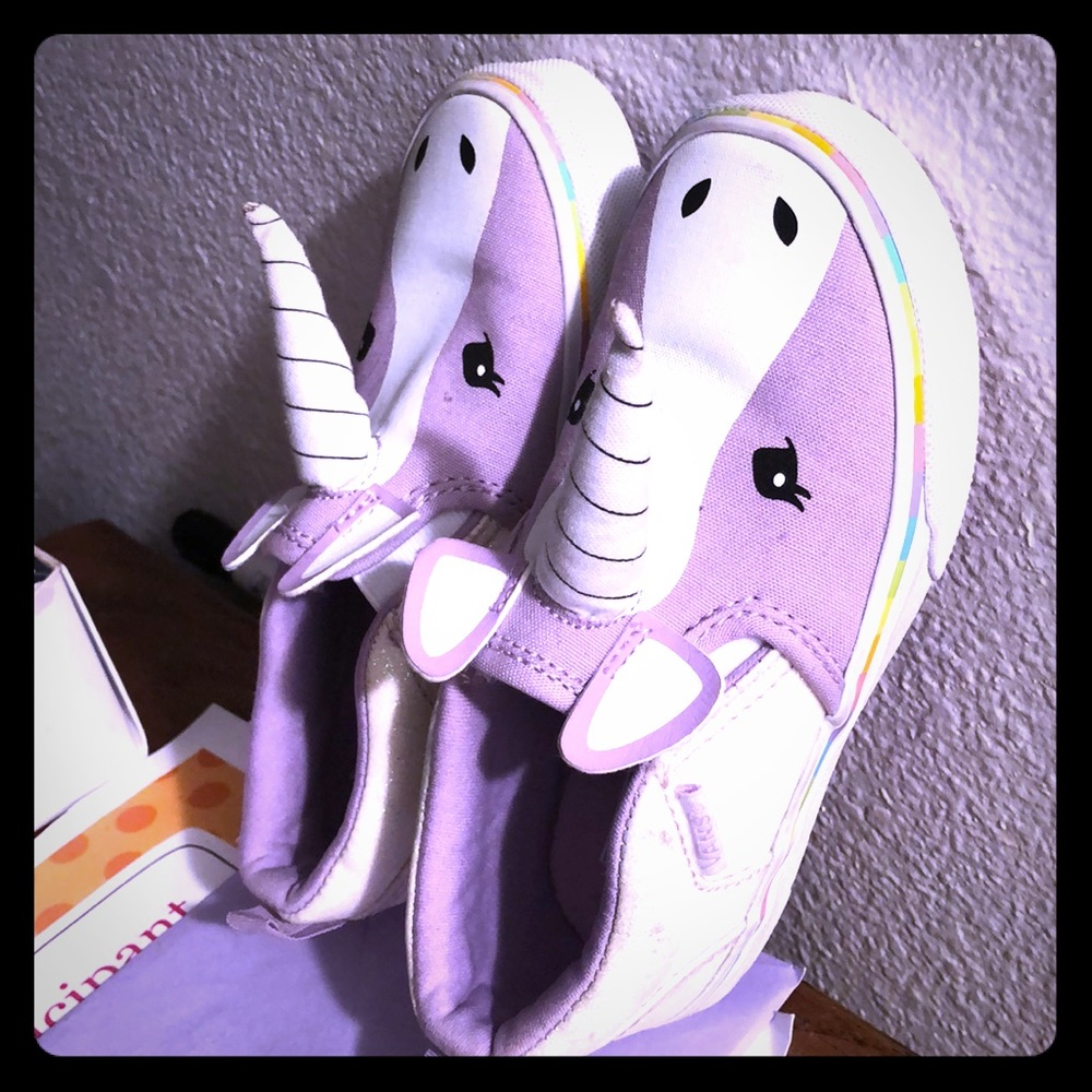 Little Girls Unicorn Loafer